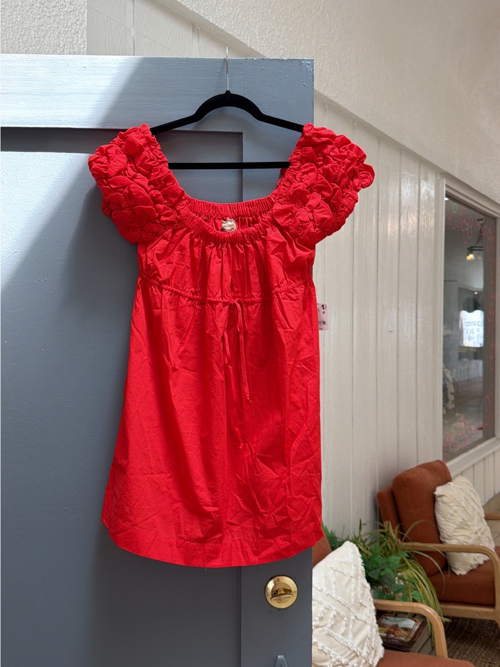 Free people red dress new with tags size small